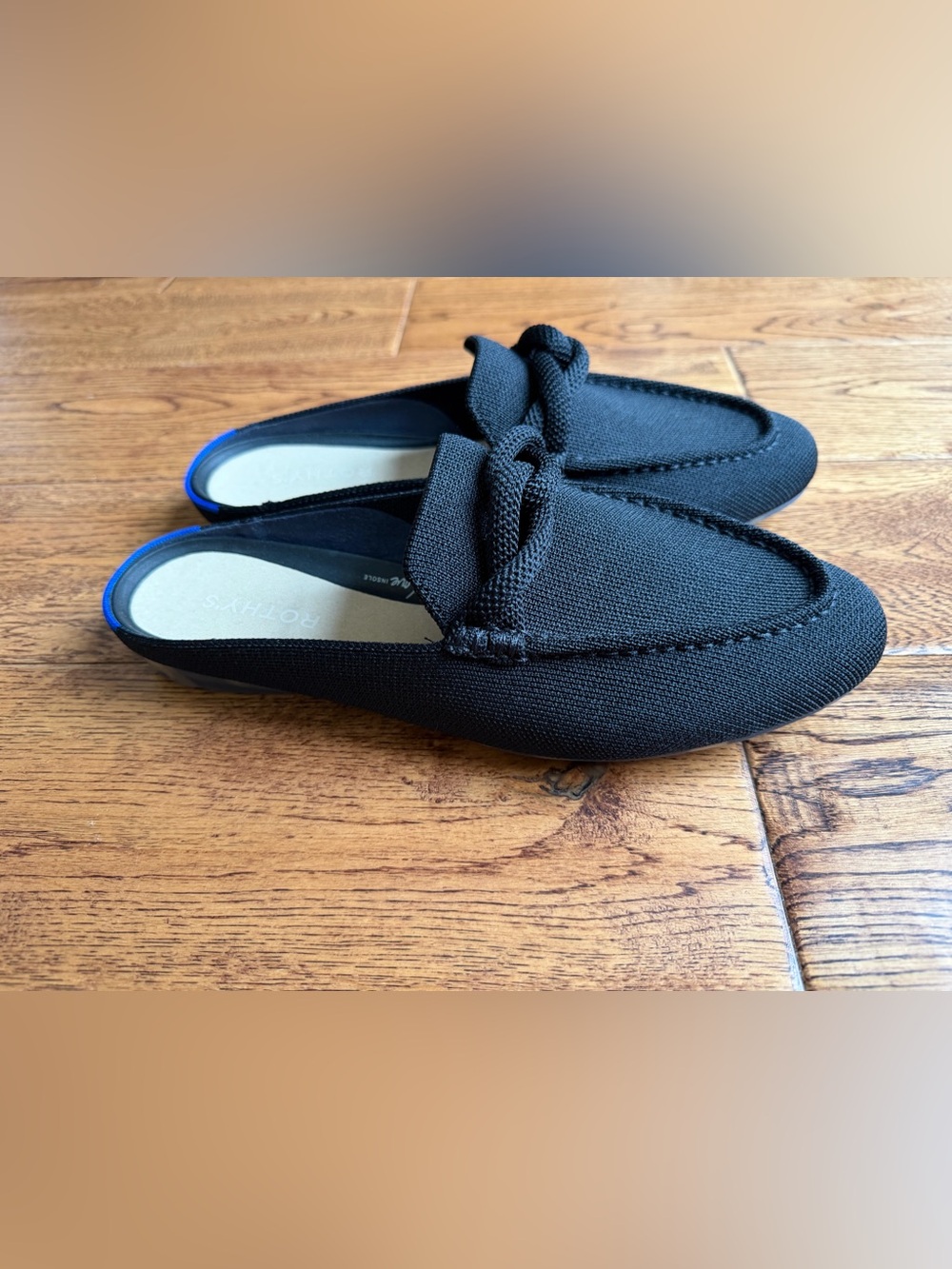 Rothy's The Loafer Mule 8.5 like new never worn outside. Smoke pet free home - Picture 2 of 5